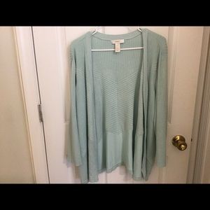 Mint Green Cardigan